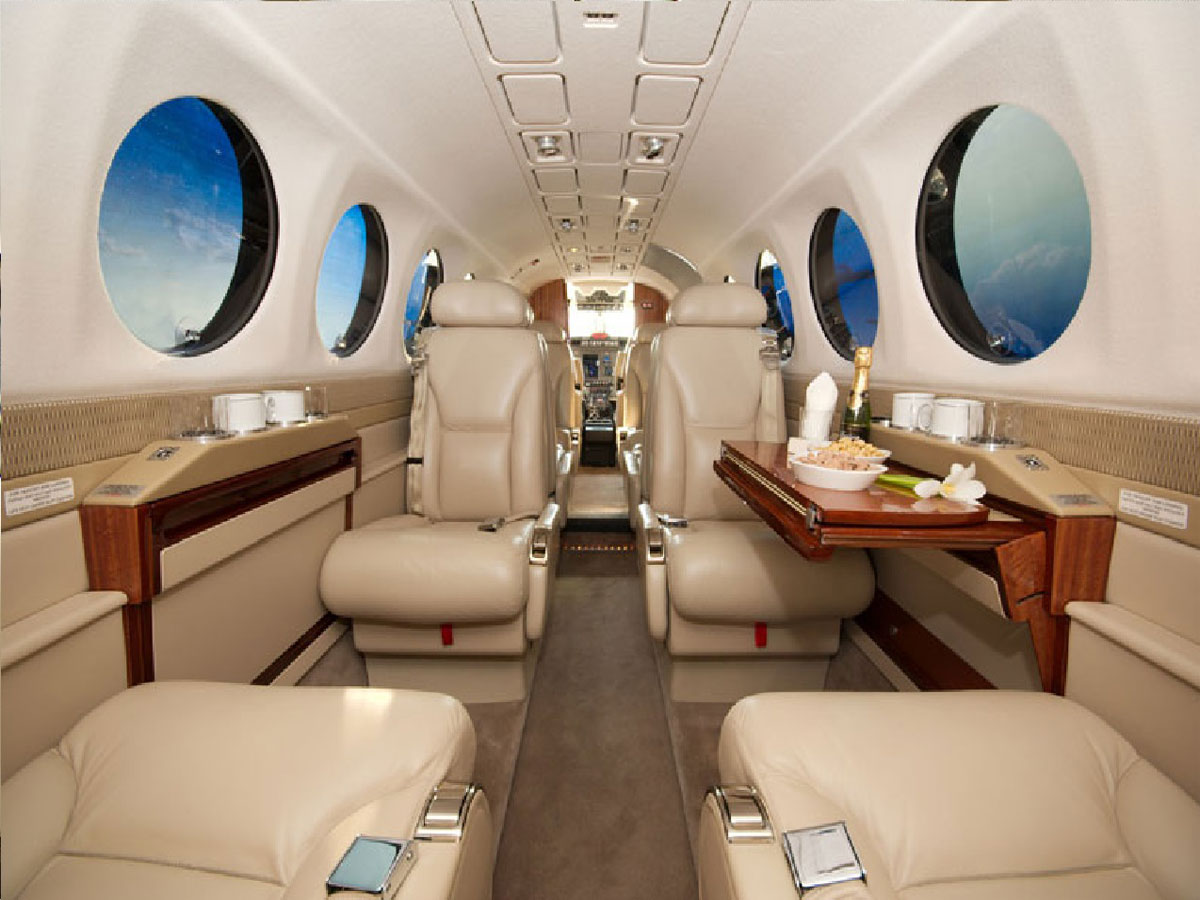 King Air 350i Private Charter