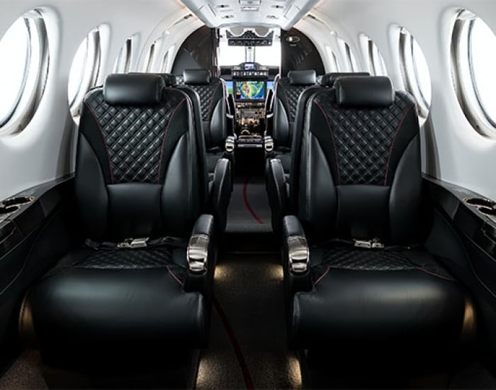 Beechcraft King Air 350i interior
