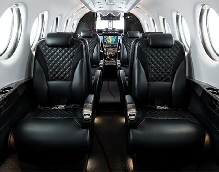 Beechcraft King Air 350i interior