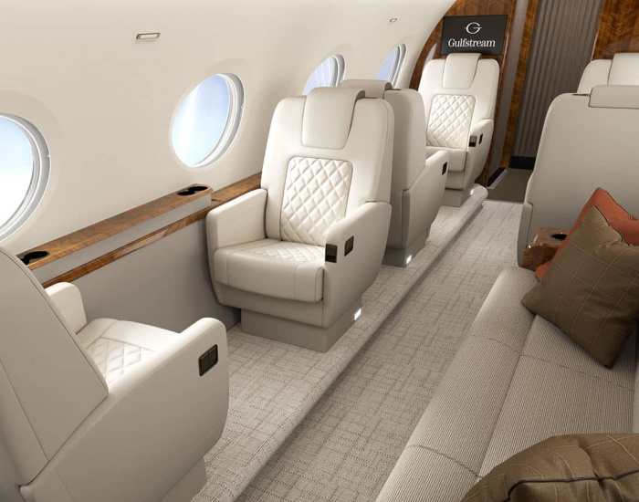 Gulfstream G300 interior