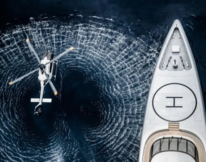 Heli Yacht Landing